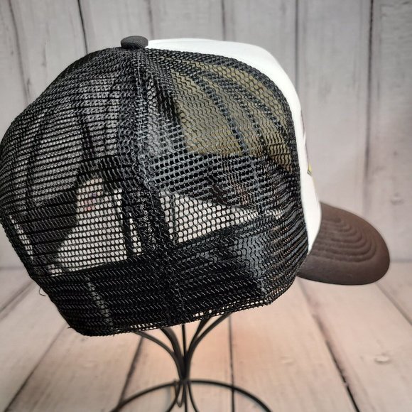 Rockstar Energy Drink Snapback Trucker Hat Gold Stars - Picture 5 of 9